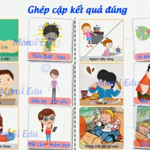 Alternative view of Bộ Tư Duy Nhân Quả Cho Bé – Matching Book F10