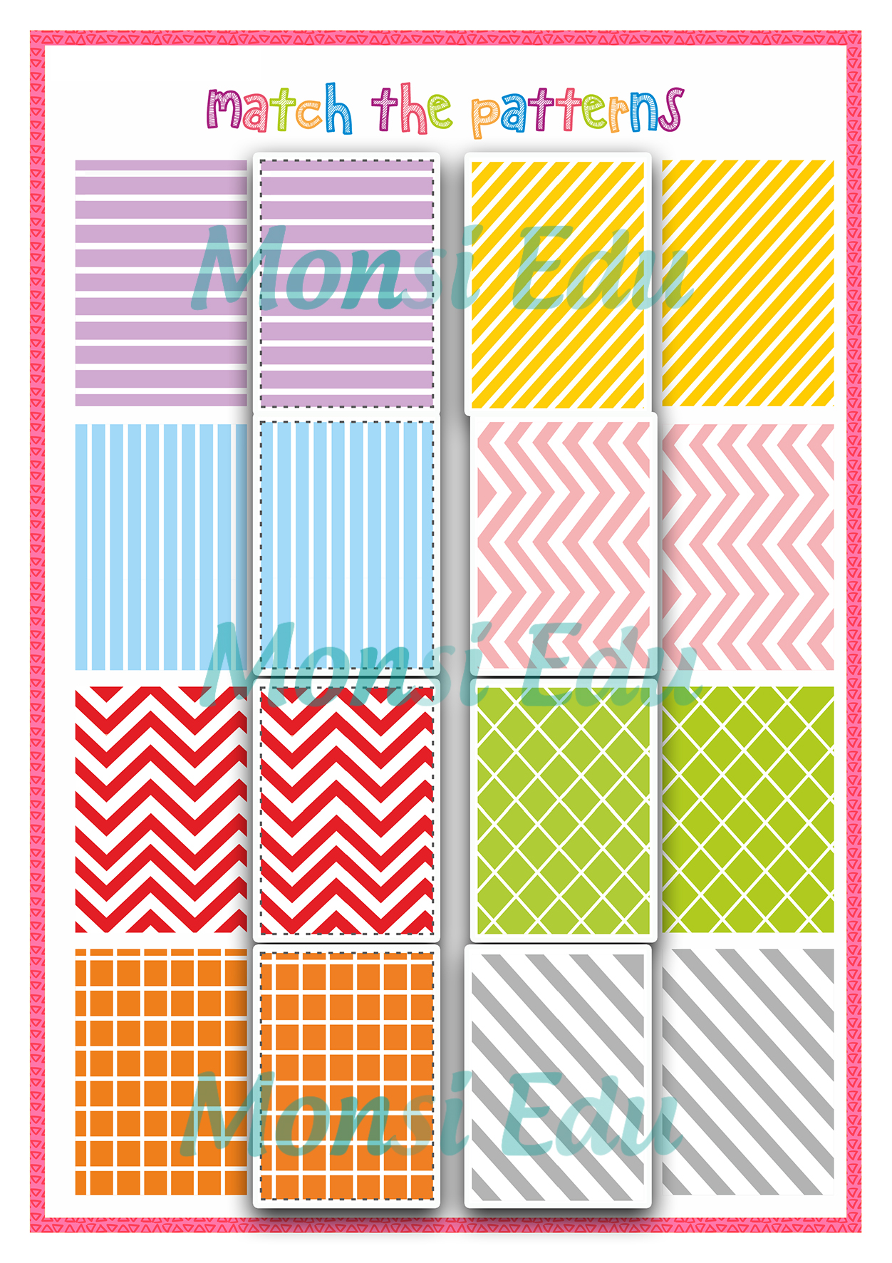 Bộ Màu Sắc & Hình Học F17 - Matching Book - Ảnh 10