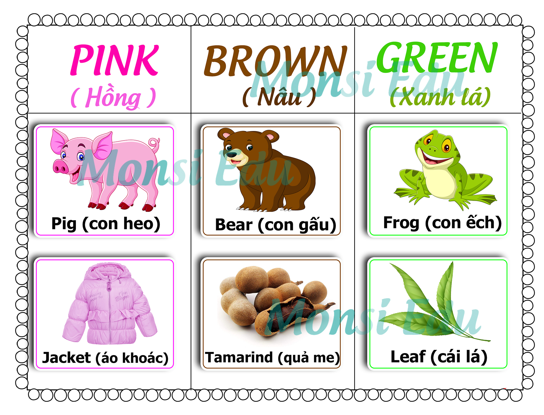 Bộ Màu Sắc & Hình Học F17 - Matching Book - Ảnh 5